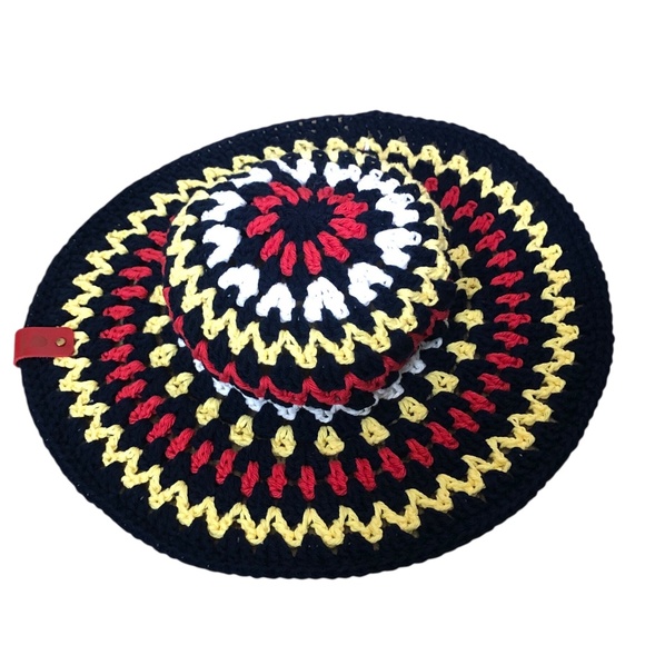 Crochet Mult-Color Bucket Hat | Handmade